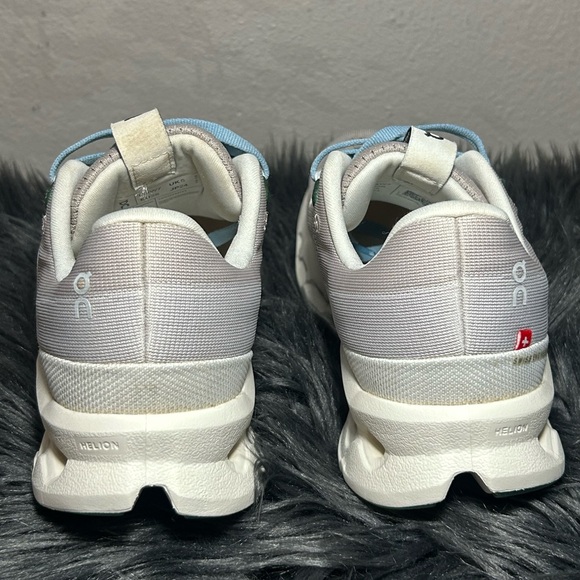 On Running Cloudsurfer 'Pearl Ivory' Women's White and Green Sneakers Size 7 - Picture 6 of 10